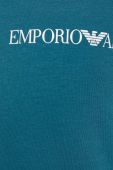 Футболка лаунж Emporio Armani Underwear 2-pack колір синій з принтом Футболка лаунж Emporio Armani Underwear 2-pack колір синій з принтом