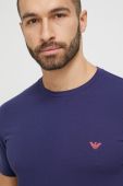 Футболка Emporio Armani Underwear 2-pack чоловічий однотонний колір барвистий (3083710)