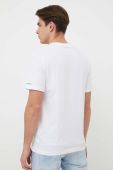 Бавовняна футболка Trussardi колір білий з принтом (2941269) Бавовняна футболка Trussardi колір білий з принтом (2941269)