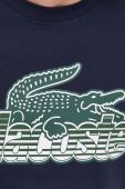 Бавовняна футболка Lacoste колір синій з принтом (3096321) Бавовняна футболка Lacoste колір синій з принтом (3096321)