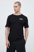 Бавовняна футболка Fila колір чорний з принтом (3029519) Бавовняна футболка Fila колір чорний з принтом (3029519)