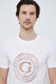 Футболка Guess чоловічий колір білий з принтом (3104774) Футболка Guess чоловічий колір білий з принтом (3104774)