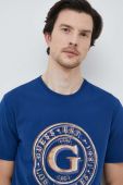 Футболка Guess чоловічий колір синій з принтом (3104779) Футболка Guess чоловічий колір синій з принтом (3104779)
