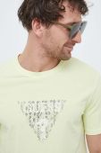 Футболка Guess чоловічий колір зелений з принтом (3154652) Футболка Guess чоловічий колір зелений з принтом (3154652)