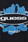 Бавовняна футболка Guess колір чорний з принтом (3154682) Бавовняна футболка Guess колір чорний з принтом (3154682)