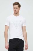 Футболка Guess чоловічий колір білий з принтом (3076018) Футболка Guess чоловічий колір білий з принтом (3076018)