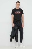 Бавовняна футболка Tommy Hilfiger колір чорний з принтом (3054417) Бавовняна футболка Tommy Hilfiger колір чорний з принтом (3054417)