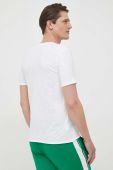 Бавовняна футболка Sisley колір білий однотонний (3235026) Бавовняна футболка Sisley колір білий однотонний (3235026)