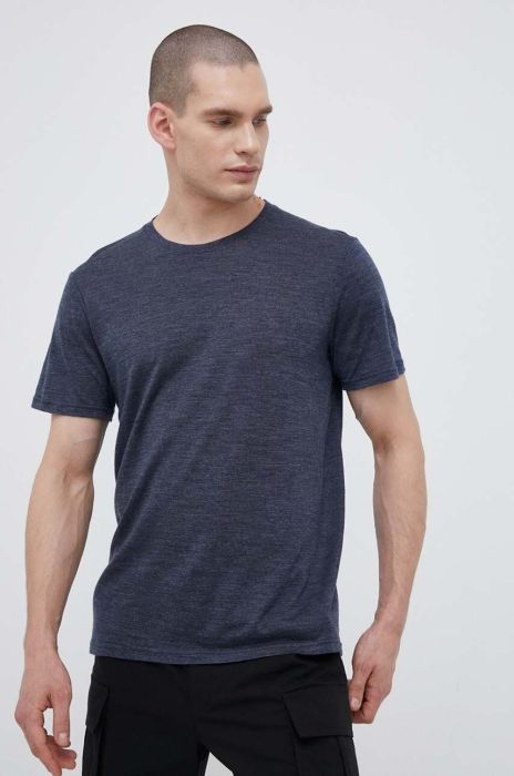 Спортивна футболка Houdini Activist колір синій меланж Спортивна футболка Houdini Activist колір синій меланж