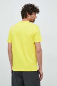 Бавовняна футболка United Colors of Benetton колір жовтий з принтом (3137604) Бавовняна футболка United Colors of Benetton колір жовтий з принтом (3137604)
