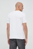 Бавовняна футболка United Colors of Benetton колір білий однотонний (2934062)