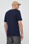 Бавовняна футболка United Colors of Benetton колір синій однотонний (2937261) Бавовняна футболка United Colors of Benetton колір синій однотонний (2937261)