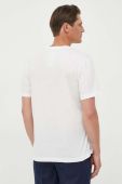 Бавовняна футболка United Colors of Benetton колір білий однотонний (3304292)