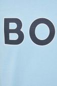 Футболка BOSS BOSS GREEN чоловіча з принтом колір блакитний Футболка BOSS BOSS GREEN чоловіча з принтом колір блакитний