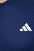 Тренувальна футболка adidas Performance Train Essentials колір синій однотонна