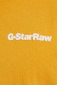 Бавовняна футболка G-Star Raw колір помаранчевий з аплікацією Бавовняна футболка G-Star Raw колір помаранчевий з аплікацією