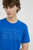 Бавовняна футболка G-Star Raw 2-pack з принтом колір барвистий (2957987)