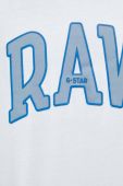 Бавовняна футболка G-Star Raw колір білий з принтом (3065617)