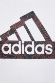 Бавовняна футболка adidas колір білий з принтом (3182449) Бавовняна футболка adidas колір білий з принтом (3182449)
