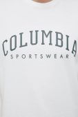 Бавовняна футболка Columbia колір білий візерунок (2962905) Бавовняна футболка Columbia колір білий візерунок (2962905)