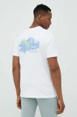 Бавовняна футболка Columbia колір білий візерунок (2962927) Бавовняна футболка Columbia колір білий візерунок (2962927)