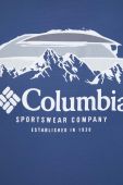 Спортивна футболка Columbia Columbia Hike колір синій з принтом Спортивна футболка Columbia Columbia Hike колір синій з принтом