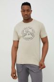 Бавовняна футболка Columbia колір бежевий з принтом (2955817) Бавовняна футболка Columbia колір бежевий з принтом (2955817)