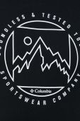 Бавовняна футболка Columbia колір чорний з принтом (2955805) Бавовняна футболка Columbia колір чорний з принтом (2955805)