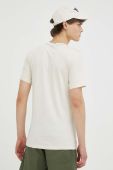 Бавовняна футболка G-Star Raw колір бежевий з принтом (3239428)