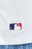 Бавовняна футболка New Era колір білий з принтом Бавовняна футболка New Era колір білий з принтом