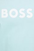 Пляжна футболка BOSS колір бірюзовий візерунок Пляжна футболка BOSS колір бірюзовий візерунок