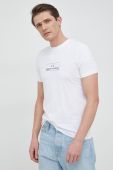 Бавовняна футболка Armani Exchange колір білий з принтом (3047421) Бавовняна футболка Armani Exchange колір білий з принтом (3047421)