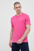 Бавовняна футболка Champion колір рожевий однотонний (3076187)