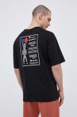 Бавовняна футболка Champion колір чорний з принтом (3218344) Бавовняна футболка Champion колір чорний з принтом (3218344)