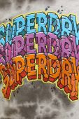 Футболка Superdry чоловічий колір сірий візерунок