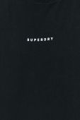 Бавовняна футболка Superdry колір чорний з принтом (3163961)
