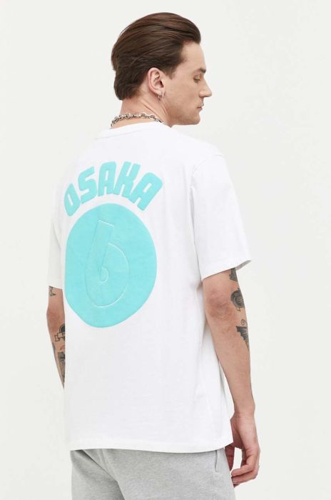 Бавовняна футболка Superdry колір білий з принтом (3219890) Бавовняна футболка Superdry колір білий з принтом (3219890)