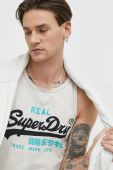 Бавовняна футболка Superdry колір сірий (3009858)