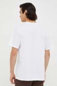 Бавовняна футболка Les Deux колір білий з принтом (3456619) Бавовняна футболка Les Deux колір білий з принтом (3456619)