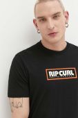 Бавовняна футболка Rip Curl колір чорний з принтом (3239446) Бавовняна футболка Rip Curl колір чорний з принтом (3239446)