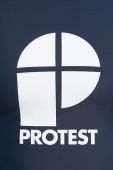 Футболка Protest Prtcater чоловіча колір синій з принтом Футболка Protest Prtcater чоловіча колір синій з принтом