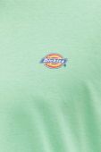Бавовняна футболка Dickies колір зелений однотонний Бавовняна футболка Dickies колір зелений однотонний