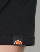Бавовняна футболка Ellesse колір чорний з принтом SHR17639-WHITE Бавовняна футболка Ellesse колір чорний з принтом SHR17639-WHITE