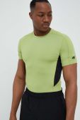 Тренувальна футболка 4F колір зелений однотонний Тренувальна футболка 4F колір зелений однотонний