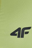 Тренувальна футболка 4F колір зелений однотонний Тренувальна футболка 4F колір зелений однотонний