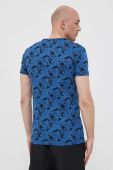 Футболка Mammut Massone Climbing Scene чоловіча колір синій візерунок Футболка Mammut Massone Climbing Scene чоловіча колір синій візерунок