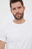 Футболка Mammut Massone Patch чоловіча колір білий однотонна