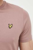 Бавовняна футболка Lyle & Scott колір рожевий однотонний (3255197) Бавовняна футболка Lyle & Scott колір рожевий однотонний (3255197)