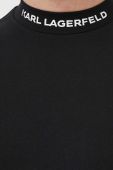 Бавовняна футболка Karl Lagerfeld колір чорний з принтом (3386717) Бавовняна футболка Karl Lagerfeld колір чорний з принтом (3386717)