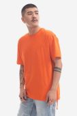 Бавовняна футболка KSUBI колір помаранчевий однотонний MPS23TE025-ORANGE